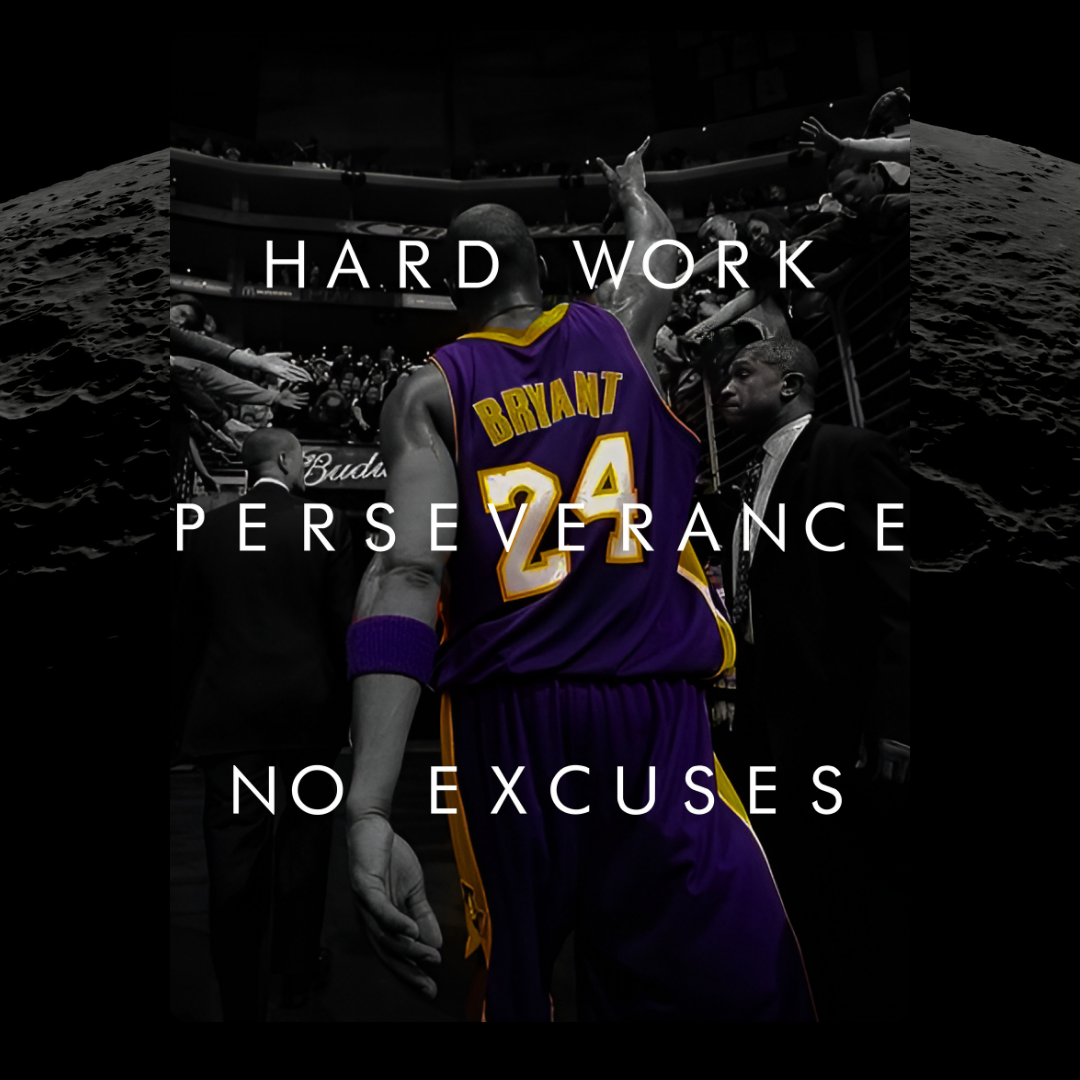 Hard Work Perseverance No Excuses